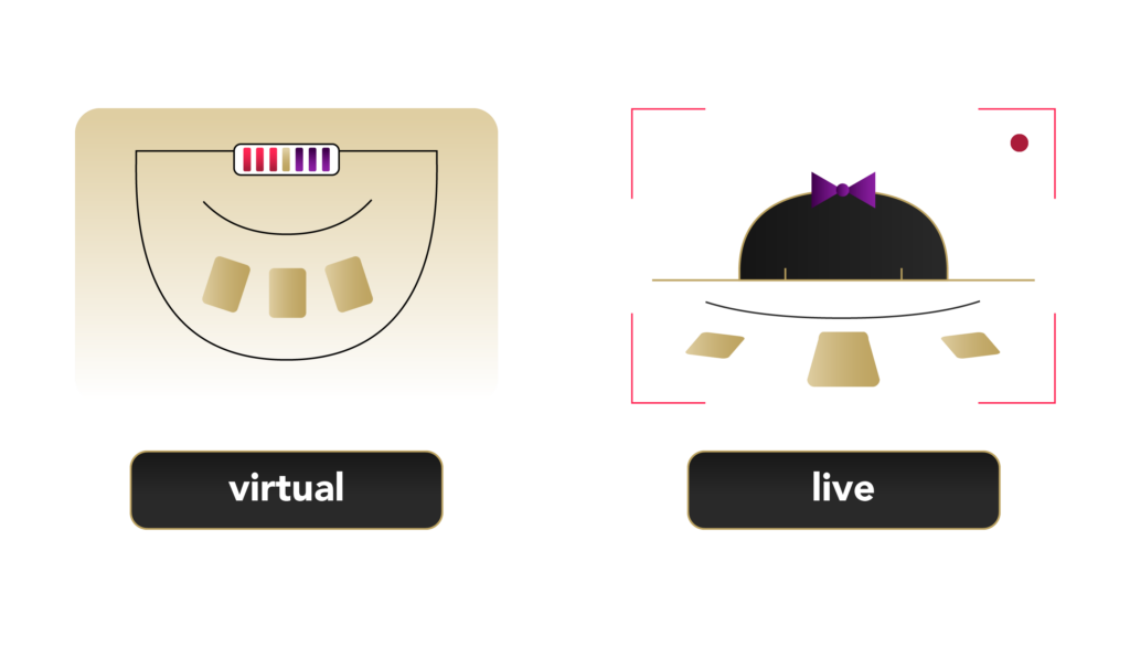 Live vs Virtual Blackjack