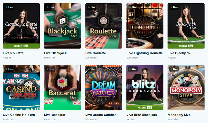 Lucky Days Live Casino