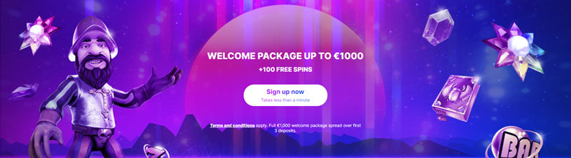 Megalotto Welkomst bonus
