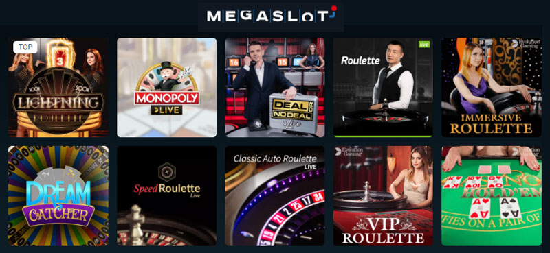 Megaslot Live Casino