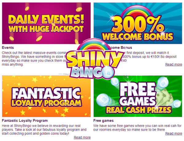 ShinyBingo promoties