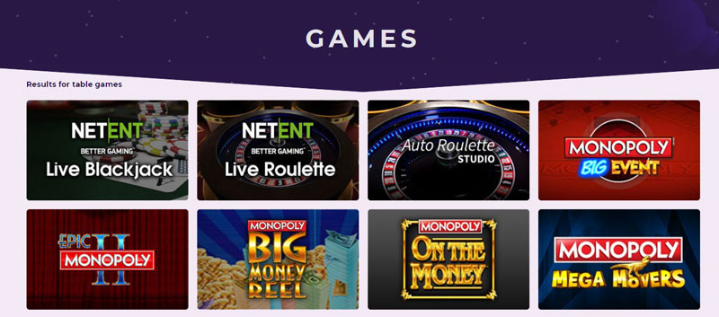 SlotPlanet tafelspellen