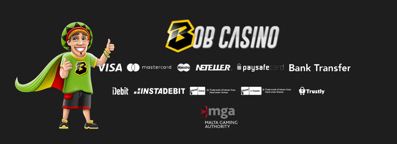 Bob Casino stortingsmogelijkheden