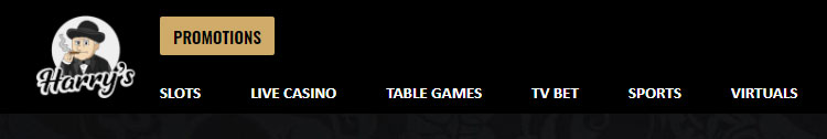 Harry's casino spelcategorie