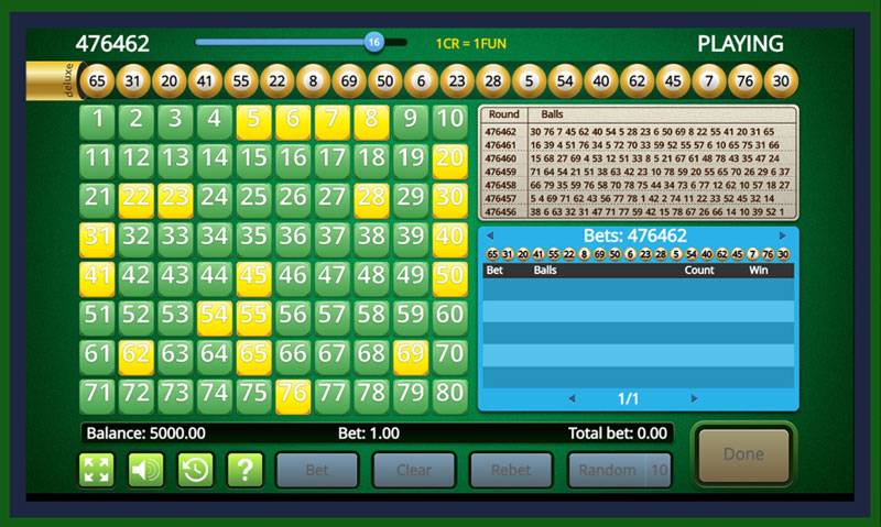Keno spelen