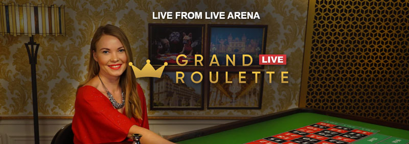 Live casino roulette