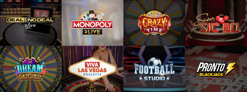 Slothino live casino