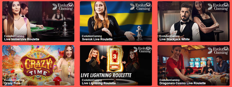 Turbo Vegas live casino