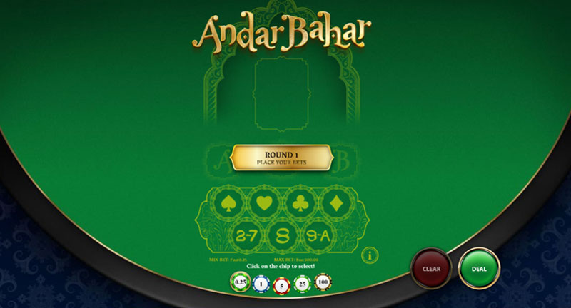 Andar Bahar spelregels