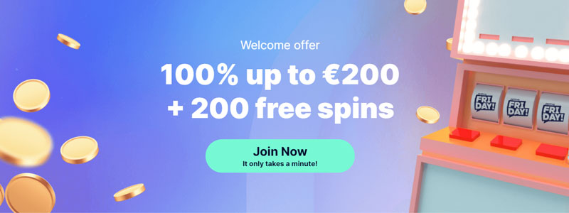 CasinoFriday welkomstbonus