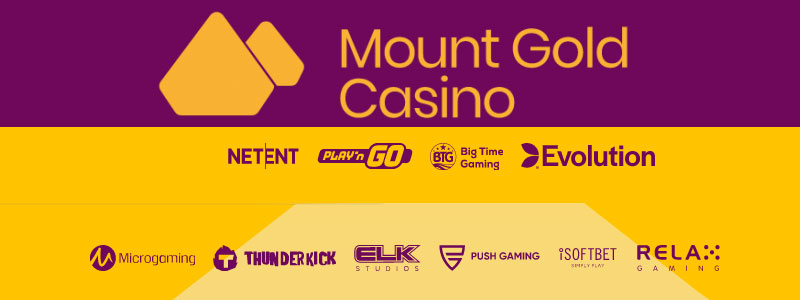 Mount Gold Casino spelproviders
