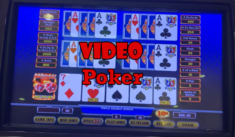 Waarom is video poker zo populair? En hoe werkt het?