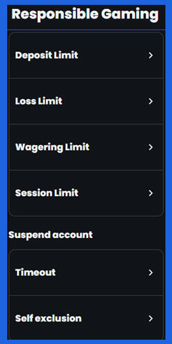 Winny Casino verantwoord spelen