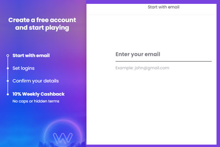 Winny Casino account aanmaken