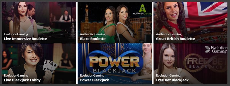 Betive live casino