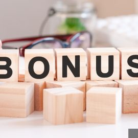 Blocks displaying the word bonus