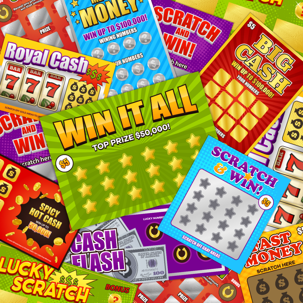 Different types of scratch cards