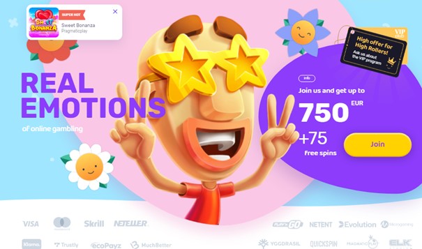 Emojino Casino Screenshot