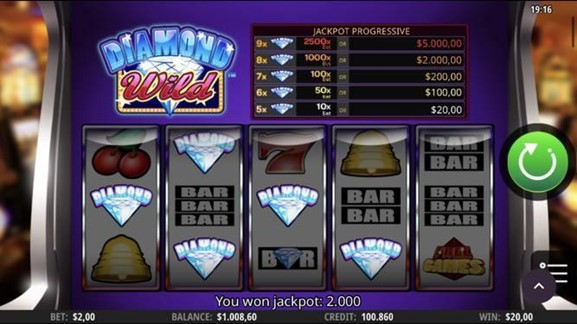 Diamond Wild Slot screenshot