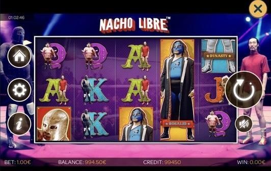 Nacho Libre slot screenshot