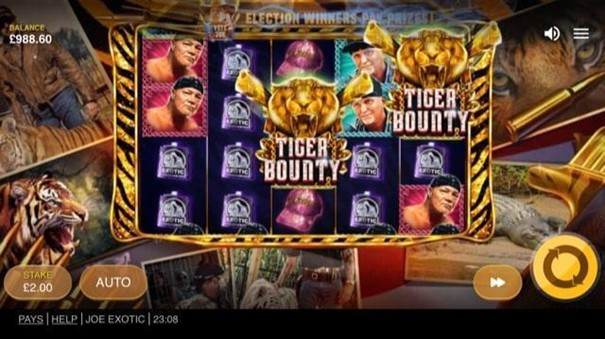 Joe exotic slot screenshot