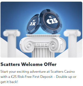 scatters welcome offer