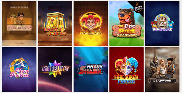 Screenshot of games