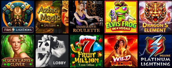 Games on Anonymous casino