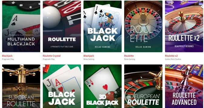 ultra casino Spelaanbod
