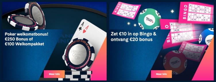 Holland Casino Bonussen