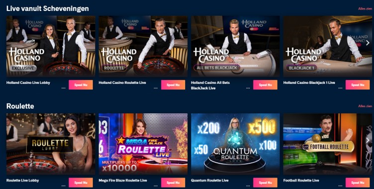 Holland Casino Live